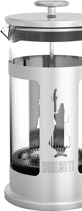 Resiste a altas temperaturas Cafeteira Bialetti Preziosa aço inox vidro resistente