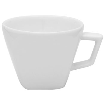 aparelho de jantar chá e café Oxford Quartier White GM42 2000 42 peças xícara