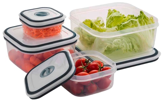 conjunto potes herméticos electrolux 4peças