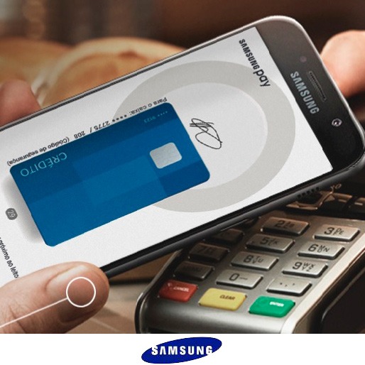 Pagamentos validados pela impressão digital celular galaxy a5 2017 tecnologia samsung pay