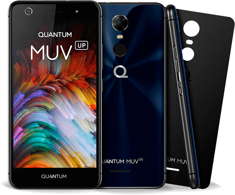 Smartphone Quantum MÜV UP – Azul Smartphone Quantum MÜV UP Azul 32GB