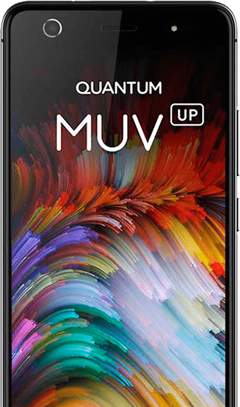 Conectividades USB, Bluetooth e Wi-Fi Smartphone Entrada Quantum MUV UP