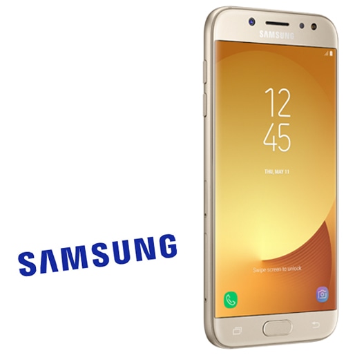 Resolução HD de ótima qualidade smartphone samsung galaxy j5 pro octa core dourado tela
