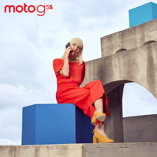 Design atraente e acabamento metálico Smartphone Motorola moto g?? familia