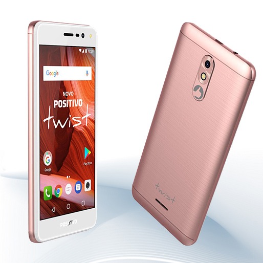 Câmeras com ótima resulução Celular Positivo Twist S511 Câmera 5MP 8MP flash frontal selfie