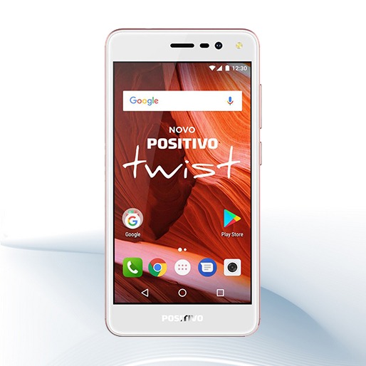 16GB de memória para armazenamento Telefone Positivo Twist S511 Processador Quad-Core