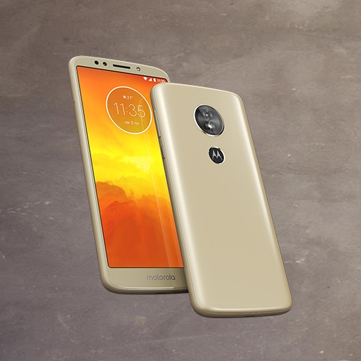 celular moto e5 câmera traseira 13MP câmera frontal 5MP