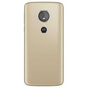 Câmeras traseira e frontal de qualidade Smartphone Moto E5 Ouro 32GB