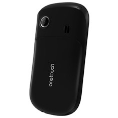 celular desbloqueado Alcatel OT678 G Vermelho câmera