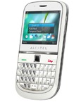 Celular Desbloqueado Alcatel OT900 Branco Câmera 2MP Teclado Qwerty 3G MP3 Rádio FM