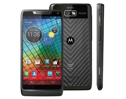 celular desbloqueado Motorola RAZR i Preto