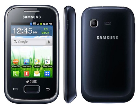 celular desbloqueado Samsung Galaxy Pocket Duos Preto GT S5302