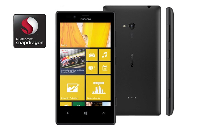 Celular Desbloqueado Nokia Lumia 720 - Preto
