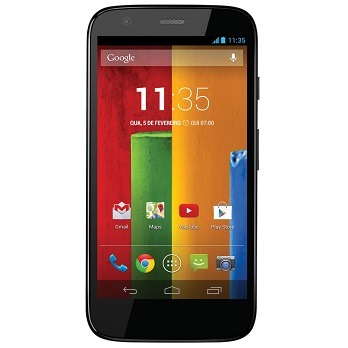 celular desbloqueado Moto G Preto tela