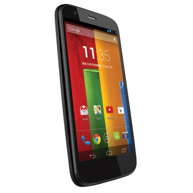 Celular Desbloqueado Moto G Dual com Tela de 4.5 Preto
