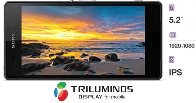 Smartphone Sony tela 5.2 polegadas