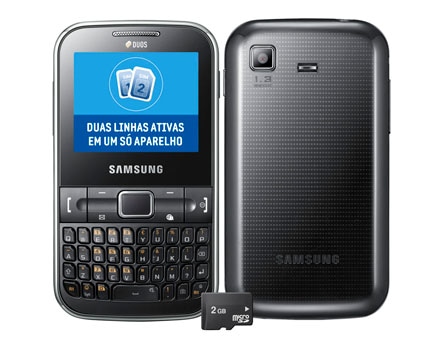 Conheça o celular desbloqueado Samsung Chat 322 - Praticidade e vantagens incríveis em um só aparelho