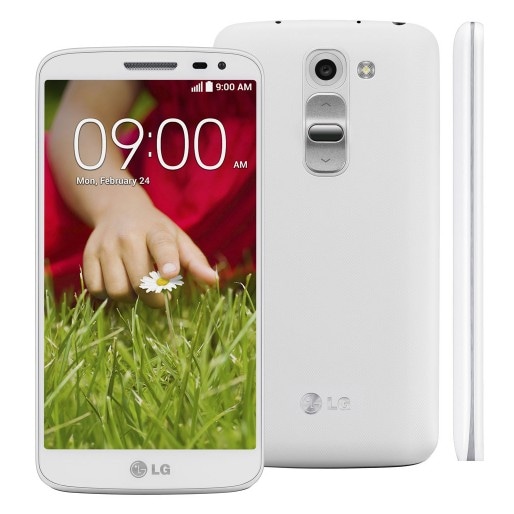Smartphone compacto e poderoso das mãos da LG