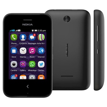 Nokia Asha 230 Preto com Dual Chip