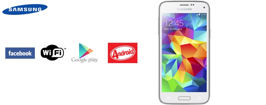 Smartphone Samsung Galaxy S5 Mini Duos Sm G800h Branco Com Dual Chip