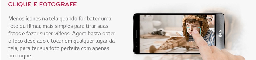 lg g3 beat fotografe clique tela