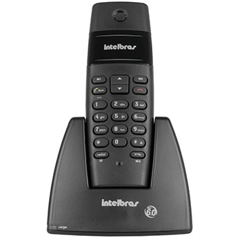 telefone sem fio Intelbras TS-40 Preto