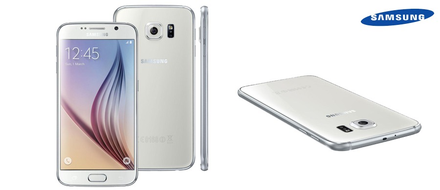 Smartphone Samsung Galaxy S6 Sm G920i Branco Com Tela 51 Android