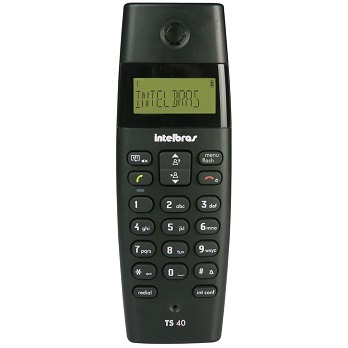 telefone sem fio Intelbras TS 40 de frente