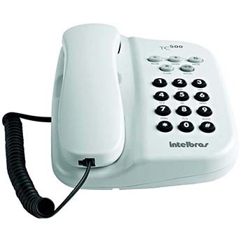 Telefone com Fio Intelbras TC 500