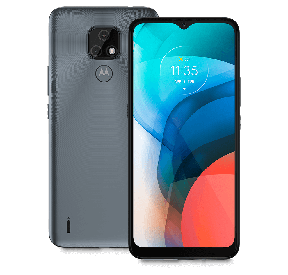 Smartphone Motorola Moto E7 Cinza Metálico Smartphone Motorola Moto E7 Cinza Metálico