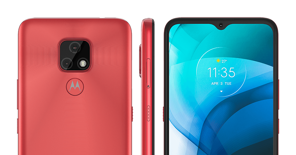 Smartphone Motorola Moto E7 Cobre 64GB, 4GB RAM, Tela de 6.5”, Câmera  Traseira Dupla, Android 10 e Processador Octa-Core | Extra