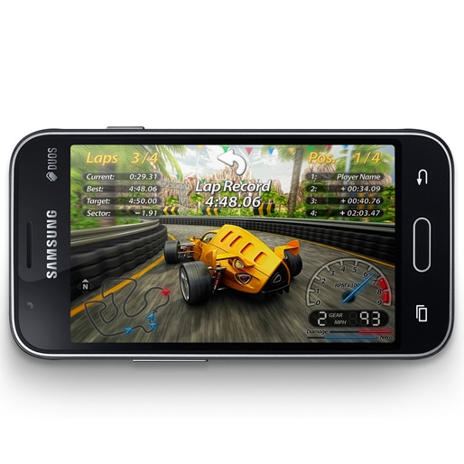 Smartphone Galaxy J1 Mini Processador Quad-Core