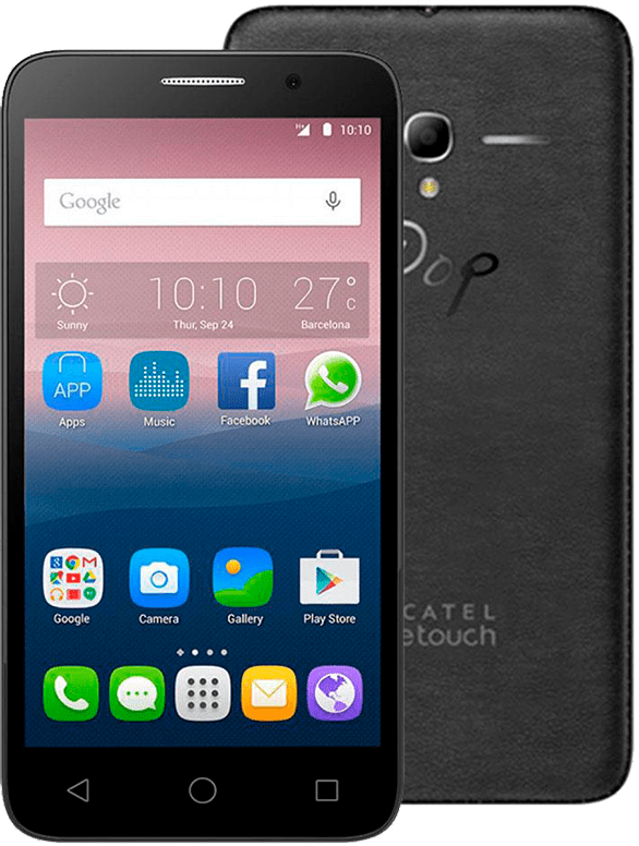 Smartphone Alcatel OneTouch Pop3 Preto