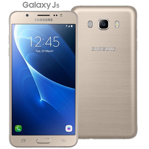 Smartphone Samsung Galaxy J5 Duos Metal Dourado com 16GB, Dual chip