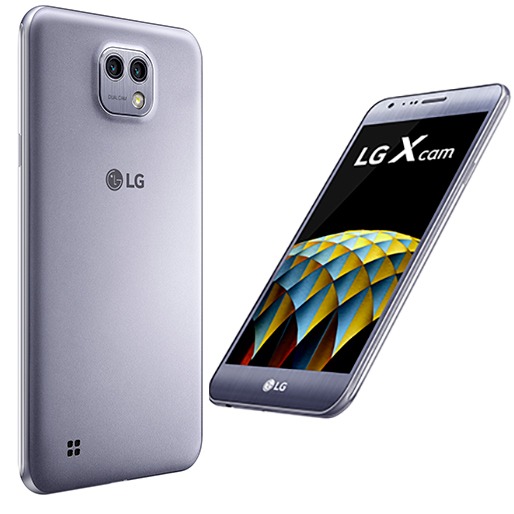 Smartphone Lg X Cam Titânio Com Duas Câmeras Traseira 16gb Tela De
