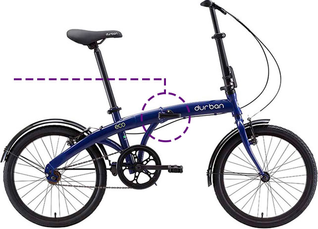 Ideal para ciclovias, zonas urbanas, parques e praia Bicicleta Durban Aro 20 estrutura resistente durável