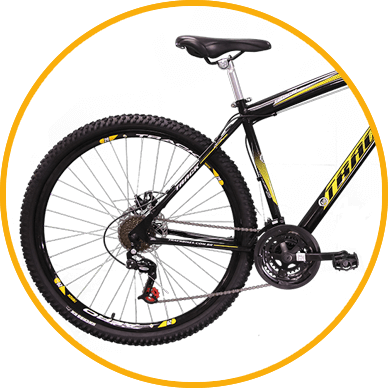 Indicado para crianças a partir de 9 anos com mais de 1,50 metro Bicicleta Track Bikes TB Niner aro 29