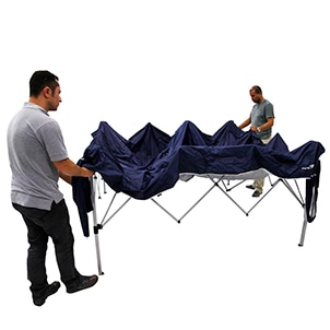 Design moderno Gazebo Nautika Trixx 35200 bolsa transporte