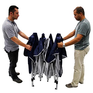 Fácil de montar Gazebo Nautika Trixx 35200 Proteção FPS 50+