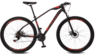 Bicicleta Colli Bike Duster em Alumínio com Aro 29 - Preta e Laranja Bicicleta Colli Bike Duster Alumínio Aro 29 Preta e Laranja
