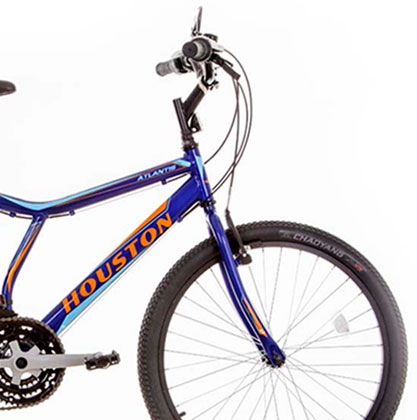 Bicicleta Houston Atlantis Land acessórios completos