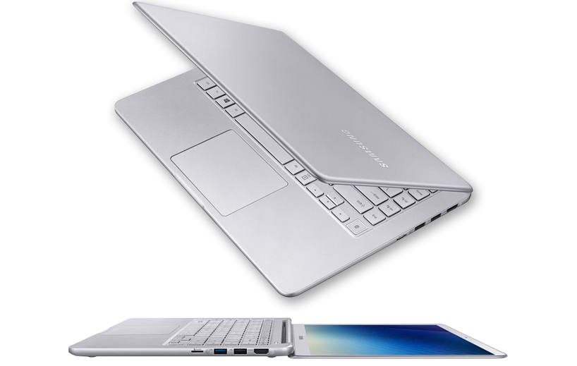 O S51 possui corpo único de metal Notebook Samsung Style S51 estrutura metal