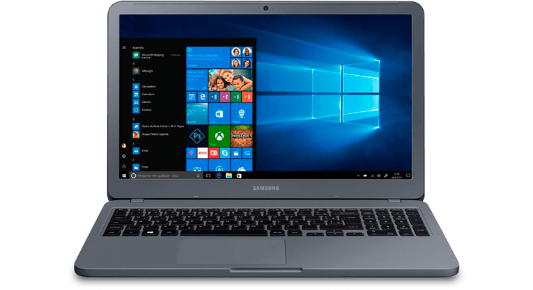 Notebook Samsung Expert NP350XAA-VD1BR Cinza Notebook Samsung Expert NP350XAA-VD1BR Cinza