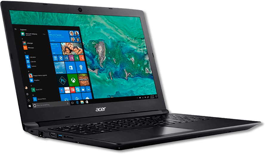 Memória RAM de 4 GB notebook acer aspire a315-53-32u4 processador