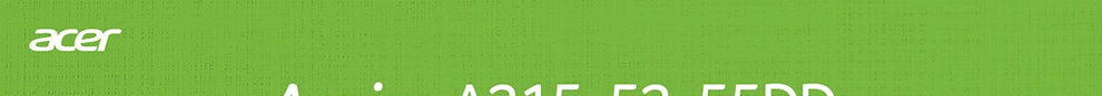 Notebook Aspire 3 A315-53-55DD