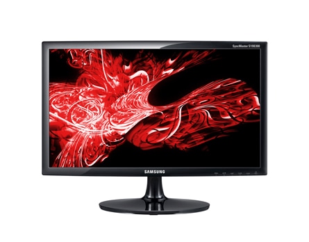 Monitor LCD LED da Samsung - Widescreen de 18,5 polegadas