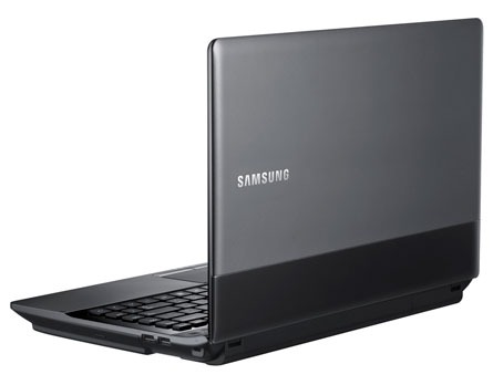 notebook Samsung 300E4A BD3 de costas