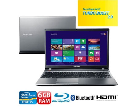 O notebook Samsung 550P5C AD2