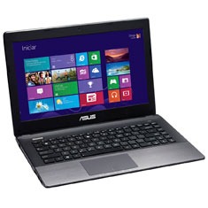 notebook Asus A45A VX165H aberto