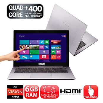 notebook Touch Asus U38N C4018H